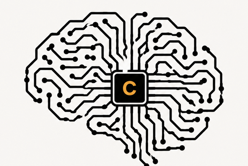 Cognition circuit brain logo